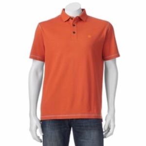 Field & Stream polo in Sunset Oranges